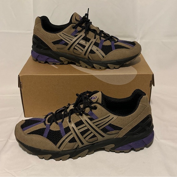 Asics Gel Sonoma 15-50 Pepper Black Purple 1201A438-201 Men’s Size 14 - Picture 1 of 8